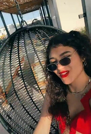 4. Sexy Sofia Mata in Red Bikini Top