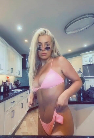 6. Sexy Tana Mongeau in Pink Bikini