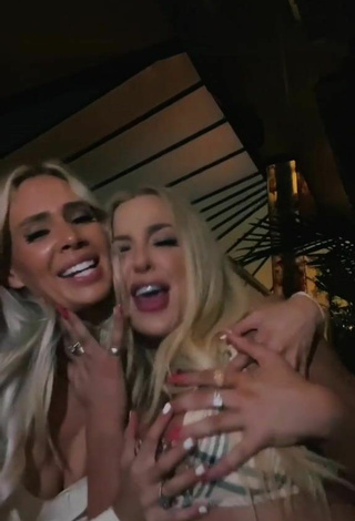 6. Sweet Tana Mongeau Shows Cleavage