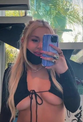 5. Sultry Tana Mongeau in Hot Top (Underboob)