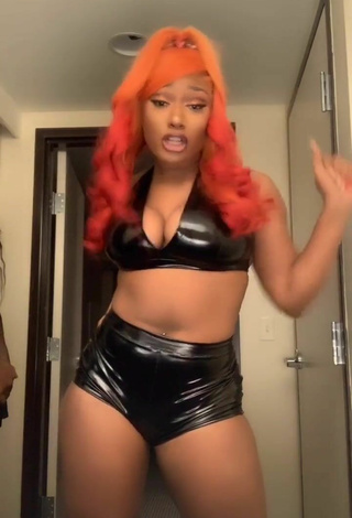 3. Hot Megan Thee Stallion Shows Cleavage