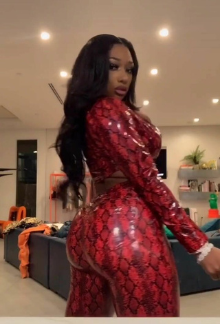 4. Luscious Megan Thee Stallion Shows Big Butt