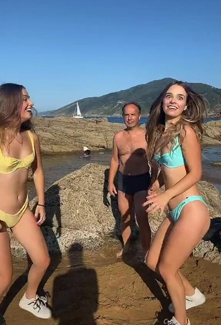 3. Amazing Aitana & Paula Etxeberria in Hot Bikini at the Beach