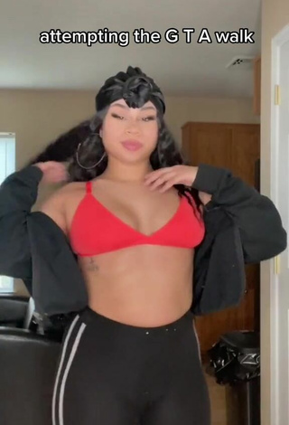 Sweetie BbygShai in Red Bikini Top