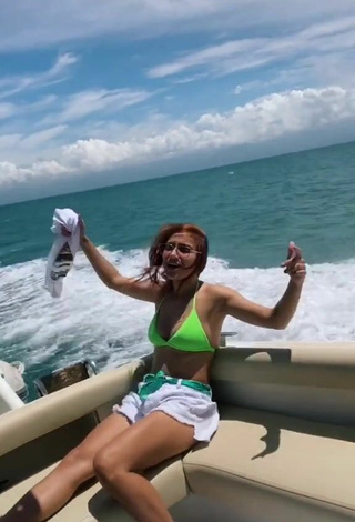 3. Luscious Dani Russo in Bikini Top on a Boat